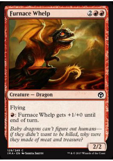 (英)【Foil】焼炉の仔 / Furnace Whelp【IMA】 No.129