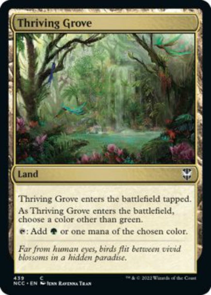 (英)興隆する木立 / Thriving Grove【NCC】 No.439