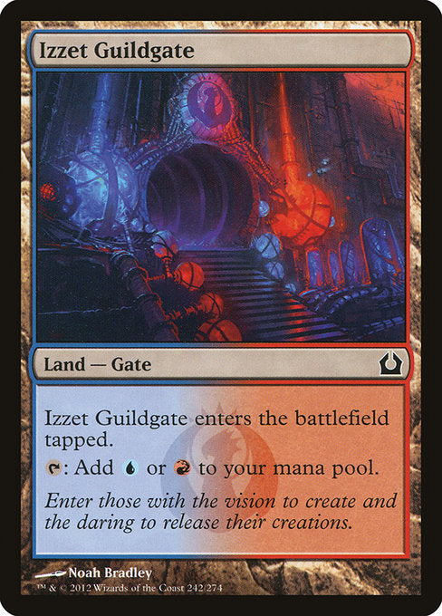 (英)イゼットのギルド門 / Izzet Guildgate【RTR】 No.242