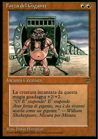 (イタリア語)Forza del Gigante / Giant Strength【LEG】 No.149