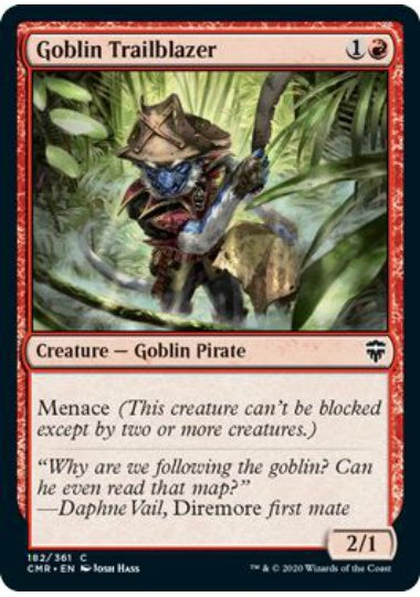 (英)ゴブリンの先駆者 / Goblin Trailblazer【CMR】 No.182
