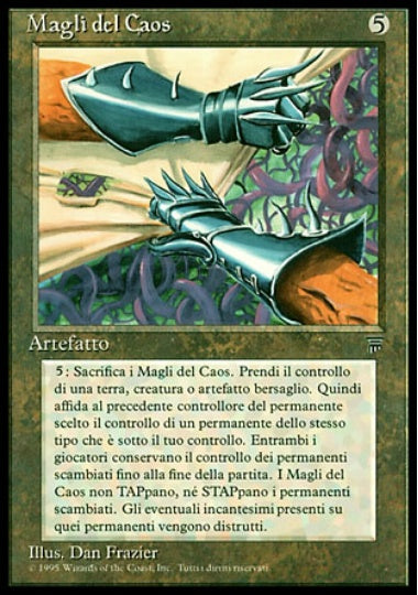 (イタリア語)Magli del Caos / Gauntlets of Chaos【LEG】 No.278