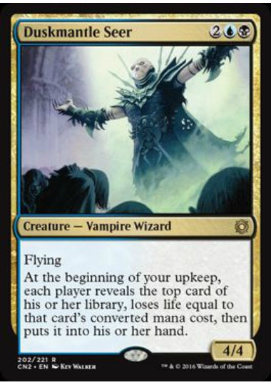 (英)ダスクマントルの予見者 / Duskmantle Seer【CN2】 No.202