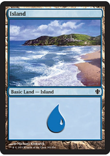 (英)島 / Island【C13】 No.343