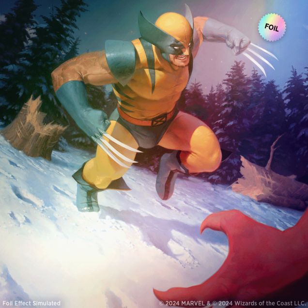 (英)Secret Lair x Marvel's Wolverine Foil Edition 【BOX】 ※発送方法は「ゆうパック」を選択してください。