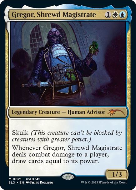 (英)Gregor, Shrewd Magistrate【SLX】 No.021