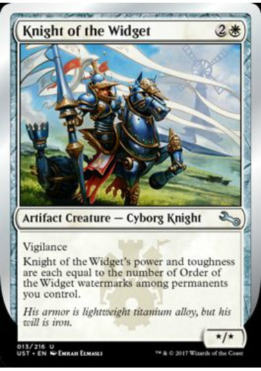 (英)Knight of the Widget 【UST】 No.013