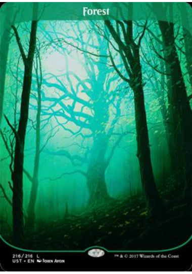 (英)【Foil】森 / Forest【UST】フルアート版 No.216