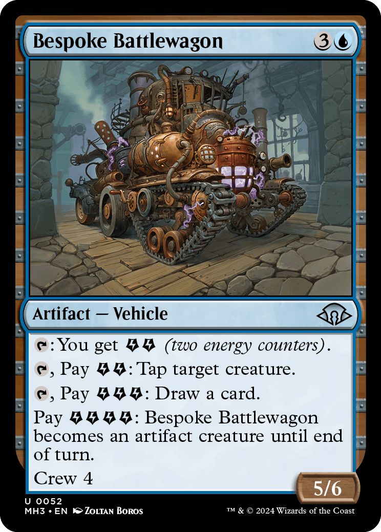 (英)【Foil】特製の闘車 / Bespoke Battlewagon【MH3】 No.052