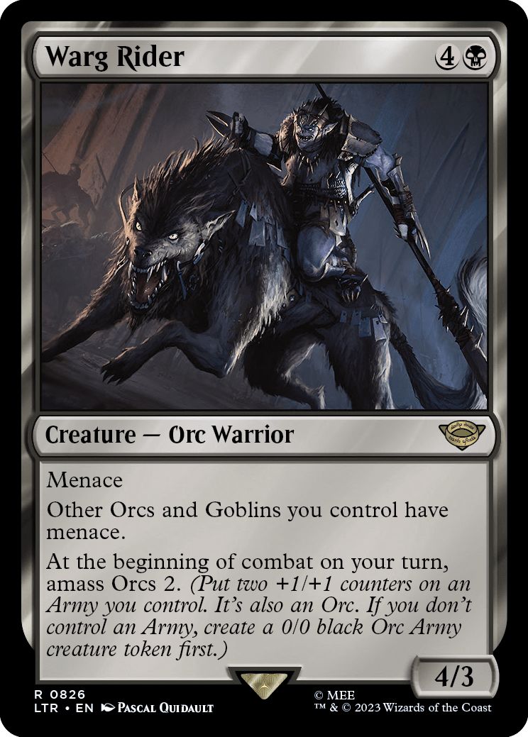 (英)Warg Rider【LTR】 No.826