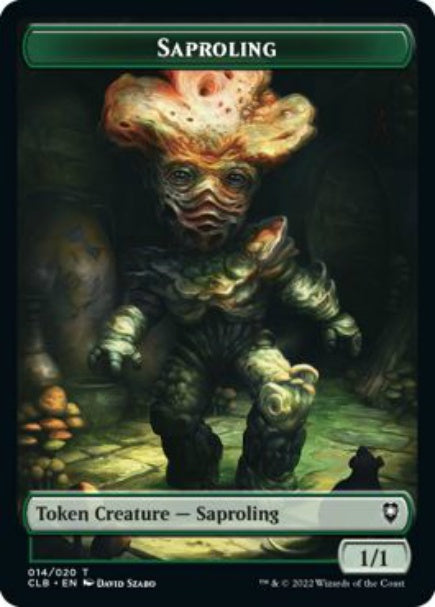 (英)苗木トークン / Saproling Token【CLB-TOKEN】 No.014