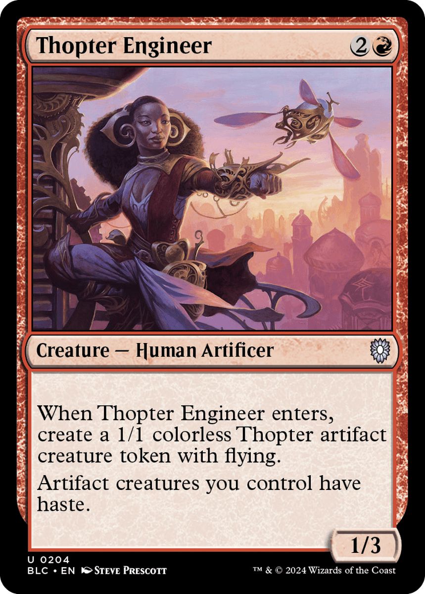 (英)飛行機械技師 / Thopter Engineer【BLC】 No.204