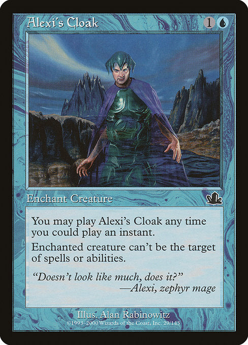 (英)【Foil】アレクシーの外套 / Alexi's Cloak【PCY】 No.029