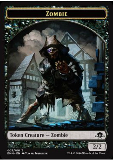 (英)ゾンビトークン / Zombie Token【EMN-TOKEN】 No.003