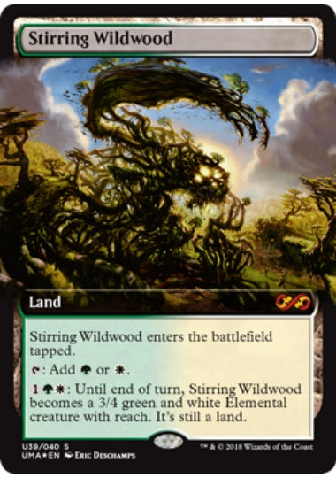 (英)【Foil】活発な野生林 / Stirring Wildwood【UMAUBT】 No.U39