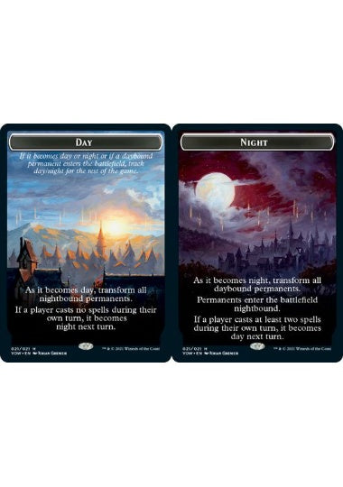 (英)昼トークン / Day Token - 夜トークン / Night Token【VOW-TOKEN】 No.021