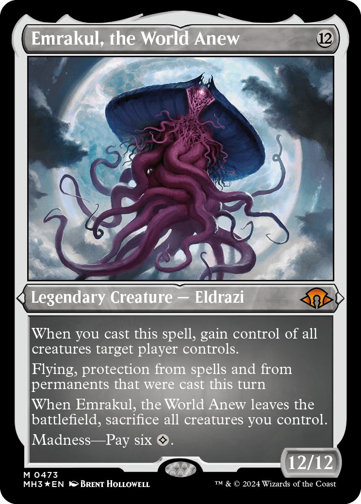 (英)【エッチングFoil】再誕世界、エムラクール / Emrakul, the World Anew【MH3】 No.473
