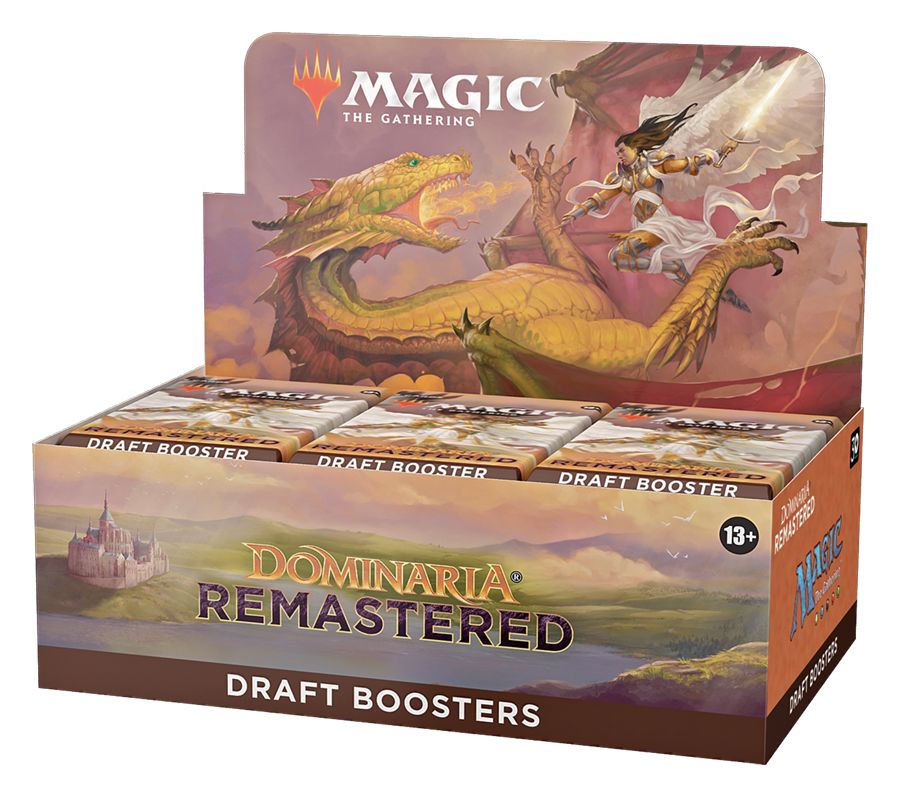 (英)ドミナリア・リマスター ドラフト・ブースターボックス / Dominaria Remastered Draft Booster Box【BOX】 ※発送方法は「ゆうパック」を選択してください。