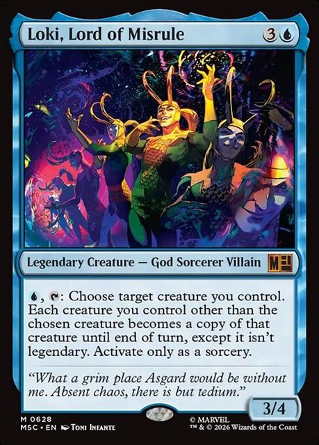 [英語]無法の王、ロキ(MSC) 英)無法の王、ロキ / Loki, Lord of Misrule【MSC】 No.628 | MtG通販