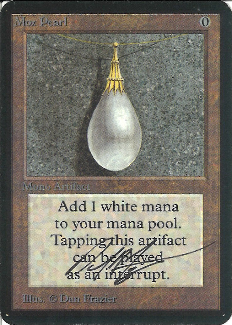(英)Mox Pearl【ALPHA】 サイン入り No.263