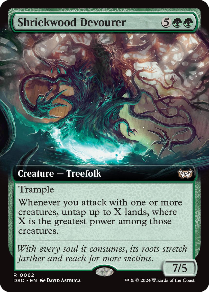(英)貪る悲鳴木 / Shriekwood Devourer ★拡張枠★ 【DSC】 No.062