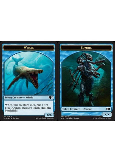 (英)鯨トークン / Whale Token No.010 - ゾンビトークン / Zombie Token【C14-TOKEN】 No.011