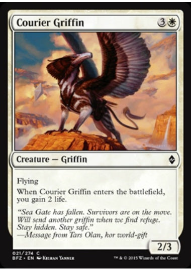 (英)グリフィンの急使 / Courier Griffin【BFZ】 No.021
