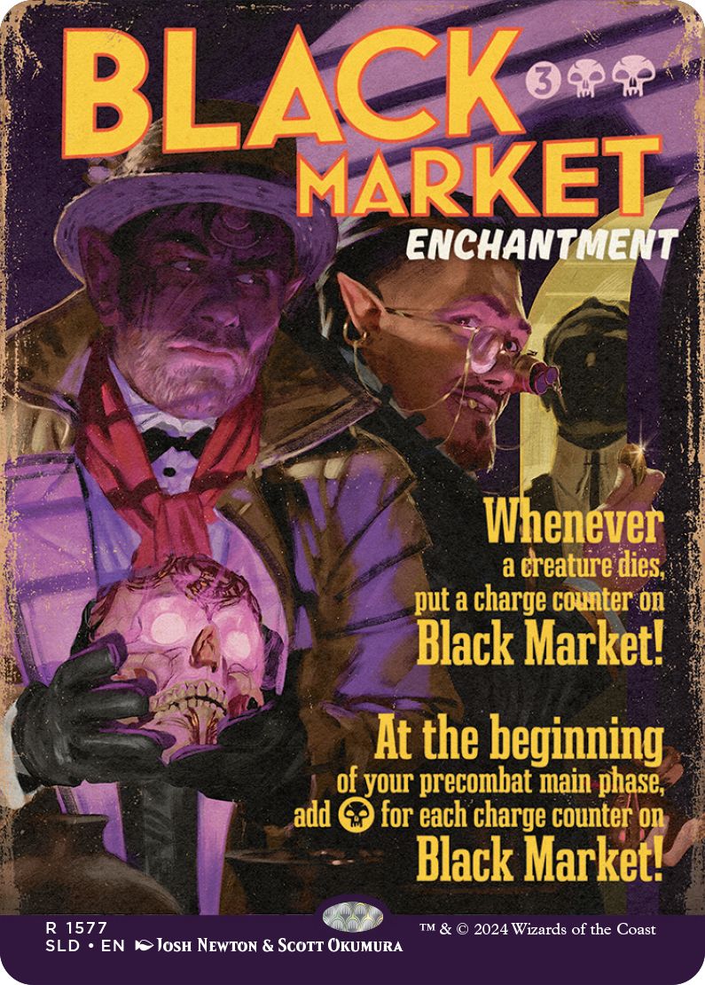 (英)【Foil】闇市場 / Black Market【SLD】Hard-Boiled Thrillers No.1577