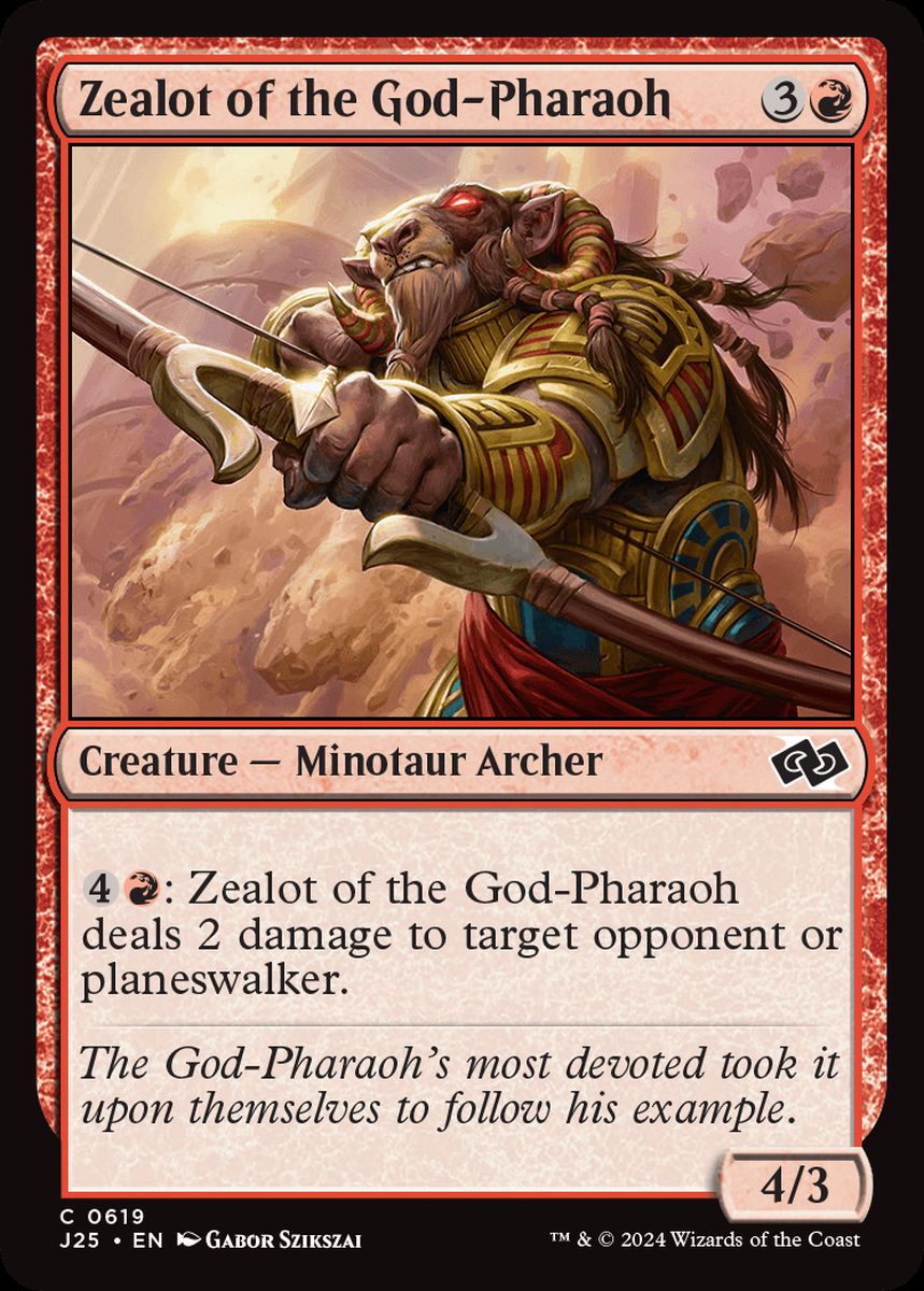 (英)王神の盲信者 / Zealot of the God-Pharaoh【J25】 No.619