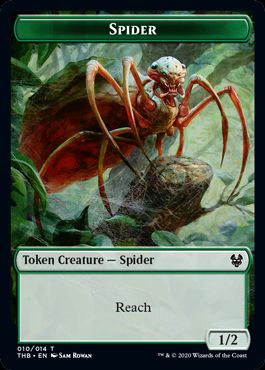 (英)蜘蛛トークン / Spider Token【THB-TOKEN】 No.010