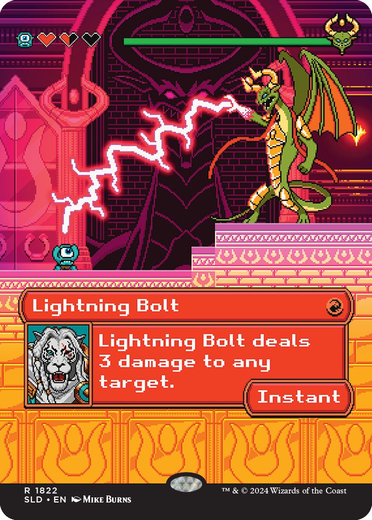 (英)稲妻 / Lightning Bolt【SLD】 Pixel Perfect | Extra Life 2024 No.1822