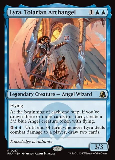 【予約商品】(英)トレイリアの大天使、ライラ / Lyra, Tolarian Archangel【FRA】 No.217
