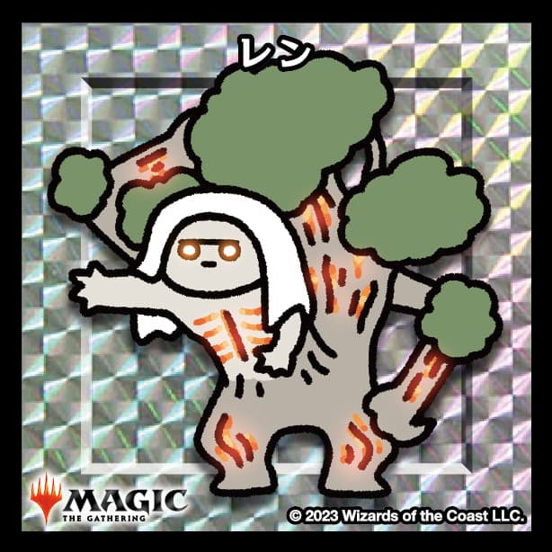 ちびキャラシール レン(シルバー)