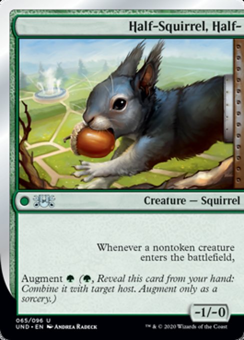 (英)Half-Squirrel, Half- 【UND】 No.065