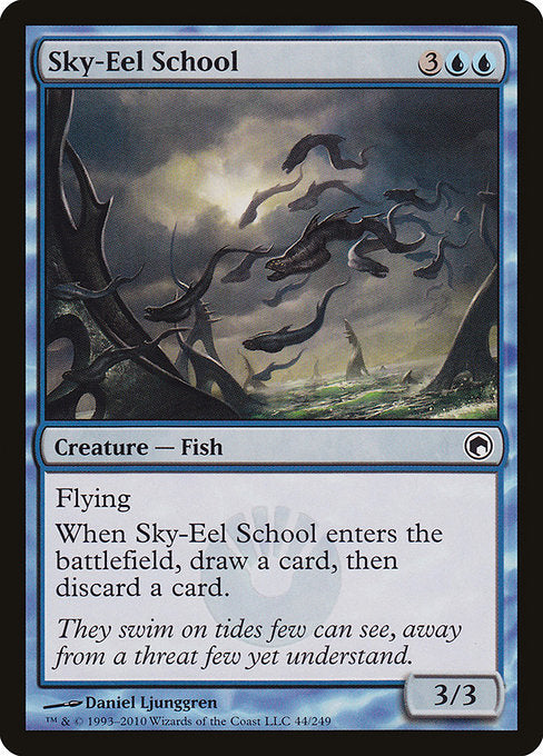 (英)【Foil】空長魚の群れ / Sky-Eel School【SOM】 No.044