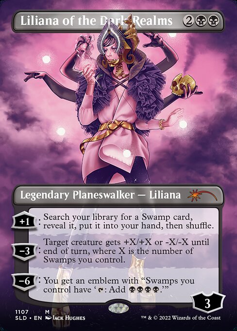 (英)闇の領域のリリアナ / Liliana of the Dark Realms【SLD】 If Looks Could Kill No.1107
