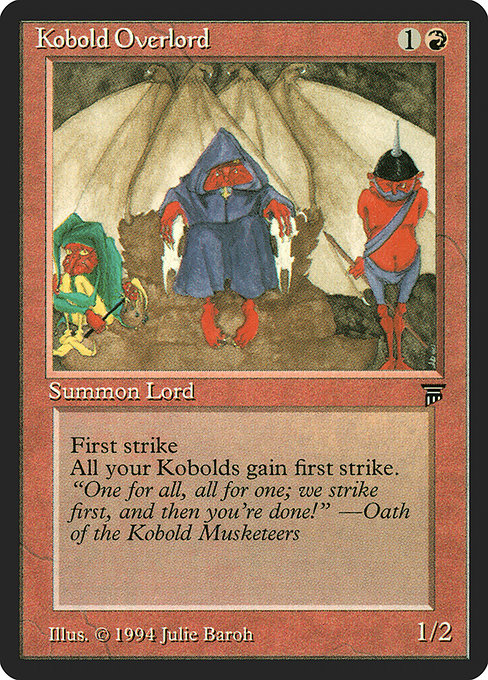 (英)Kobold Overlord【LEG】 No.155