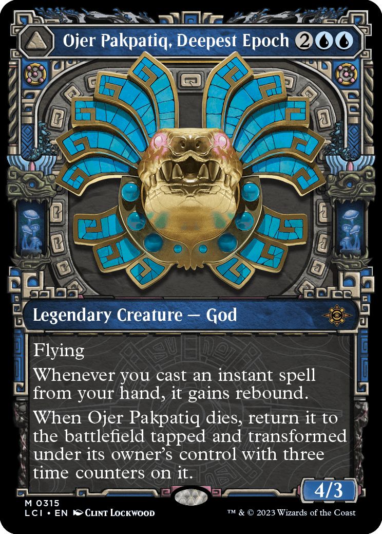 (英)【Foil】最深の紀元、オヘル・パクパテク / Ojer Pakpatiq, Deepest Epoch - 巡る刻の神殿 / Temple of Cyclical Time ★ショーケース枠★(イクサランの神々) 【LCI】 No.315