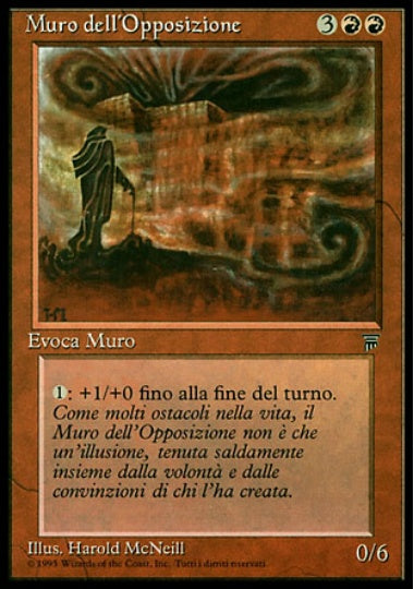 (イタリア語)Muro dell'Opposizione / Wall of Opposition【LEG】 No.171