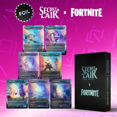 (英)Secret Lair x FORTNITE Foil Edition 【BOX】 ※発送方法は「ゆうパック」を選択してください。