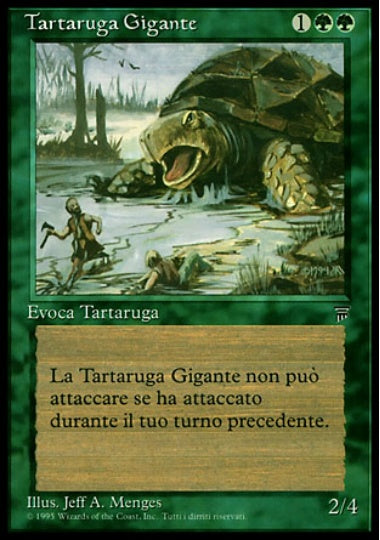 (イタリア語)Tartaruga Gigante / Giant Turtle【LEG】 No.188