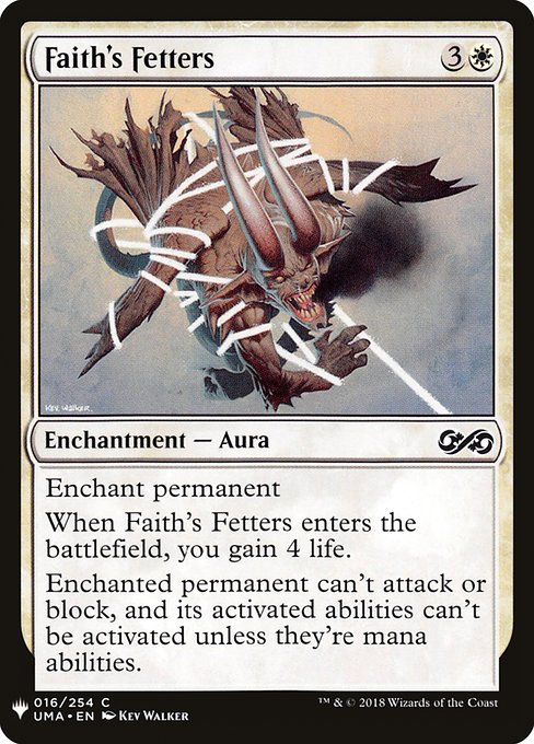 (英)信仰の足枷 / Faith's Fetters【MB1】 No.0105