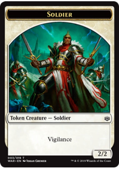 (英)兵士トークン / Soldier Token【WAR-TOKEN】 No.003