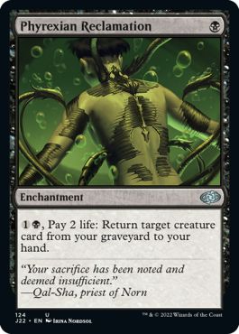(英)ファイレクシア流再利用 / Phyrexian Reclamation【J22】 No.124