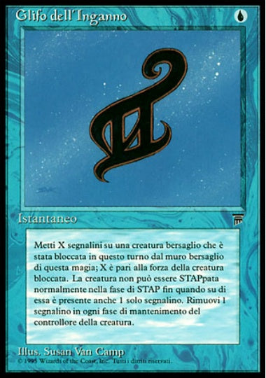 (イタリア語)Glifo dell'Inganno / Glyph of Delusion【LEG】 No.060