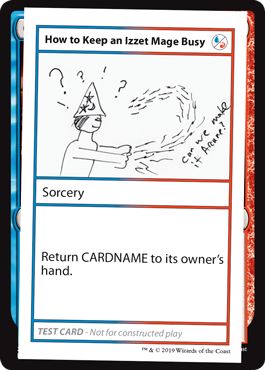 (英)How to Keep an Izzet Mage Busy【MB1-TEST】 後期版 No.093