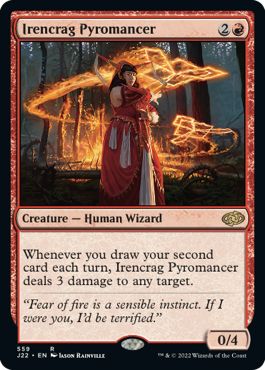 (英)アイレンクラッグの紅蓮術師 / Irencrag Pyromancer【J22】 No.559
