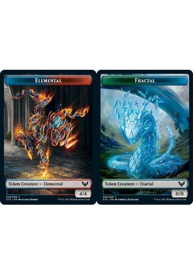 (英)エレメンタルトークン / Elemental Token No.002 - フラクタルトークン / Fractal Token【STX-TOKEN】 No.003