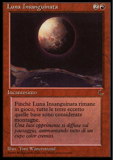 (イタリア語)Luna Insanguinata / Blood Moon【DRK】 No.058