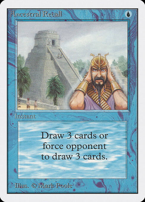 (英)Ancestral Recall【2ED】 No.048